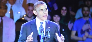 Obama, avenant, mais sans plan de paix en poche (photo dr)