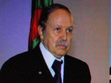 Abdelaziz Bouteflika inaugure son quatrième mandat (photo DR)