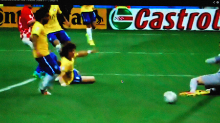 Marcelo contre son camp (photo d'écran-DR)