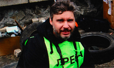 Andréï Stenine, mort sur champ de liberté d'expression (photo d'écran DR)