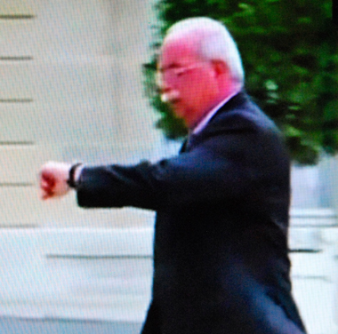 Christophe de Margerie, Une course constante contre la montre (photo écran RN, DR)