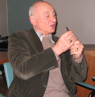 Edgar Morin dialogue avec l’incertitude (photo Dahmane Soudani)