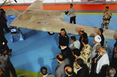 Le drone iranien (copie d’écran agence TNA)