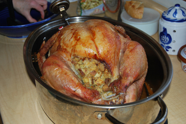 Rien ne vaut une dinde à l’ancienne, diront certains (photo Dahmane Soudani)