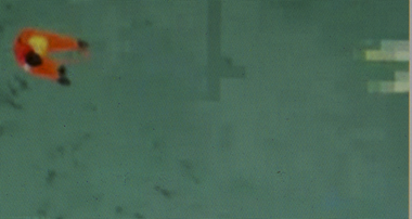 Un gilet de sauvetage (photo écran Berita Satu)