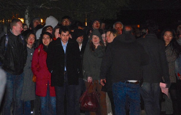 D’accord, on voit rouge, mais c’est parce qu’on se les gèle ! (photo Dahmane Soudani)