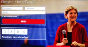 Mme Warren une juriste acquise à la cause de l’environnement et aux enjeux écologiques planétaires (photo d’écran-DR).