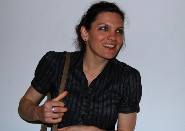 Une prestation qui a plutôt amusé la charmante actrice, réalisatrice et chanteuse française Flo Ankah -Floriane Annequin- (Photo Dahmane Soudani)