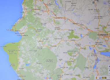 Toute la zone côtière autour de Puerto Vallarta a été évacuée (ph. Écran-DR)